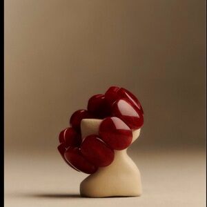 Sezane amandine  red bracelet. Never worn with bag